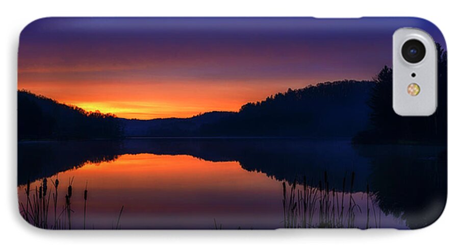 Lake iPhone 7 Case featuring the photograph Winter Dawn #11 by Thomas R Fletcher