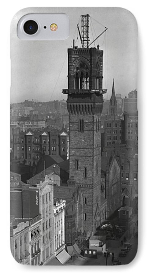 Boston iPhone 7 Case featuring the photograph 1935 Back Bay Construction, Boston by Historic Image