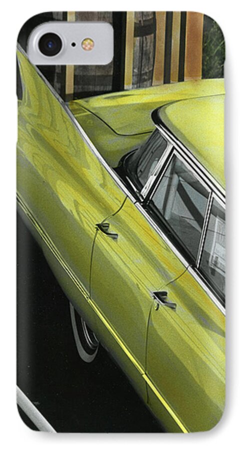 Cadillac iPhone 7 Case featuring the photograph 1960 Cadillac by Jim Mathis
