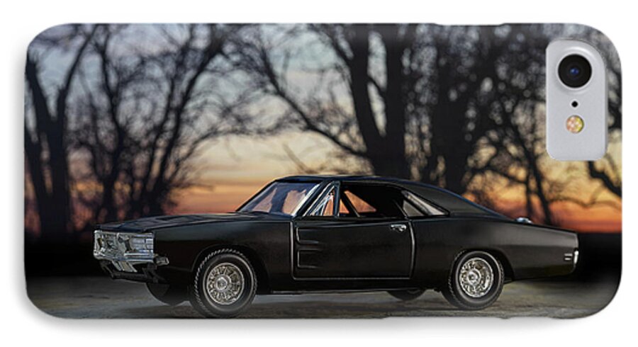 Roadrunner iPhone 7 Case featuring the photograph 1969 Roadrunner by Art Whitton
