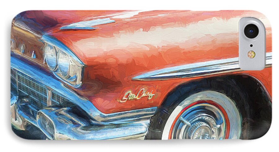 1958 Pontiac iPhone 7 Case featuring the photograph 1958 Pontiac Star Chief #2 by Rich Franco