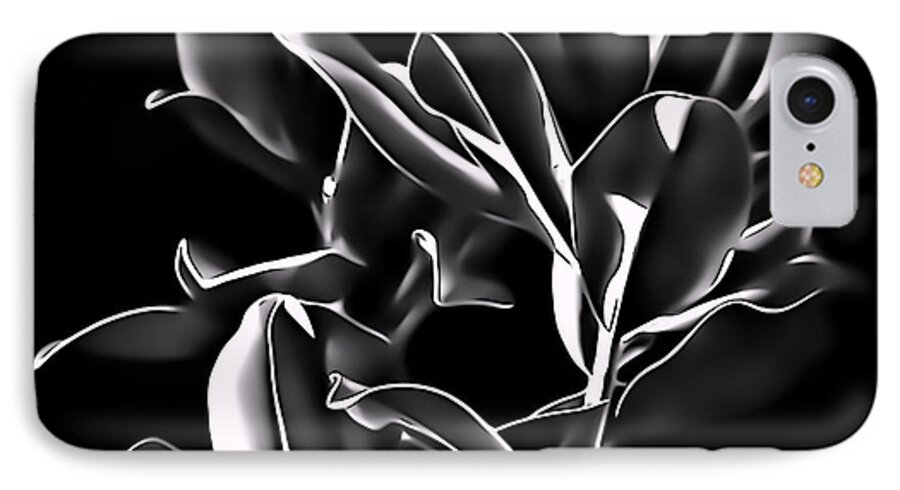 Magnolia iPhone 7 Case featuring the photograph Magnolia Leaves #2 by Walt Foegelle
