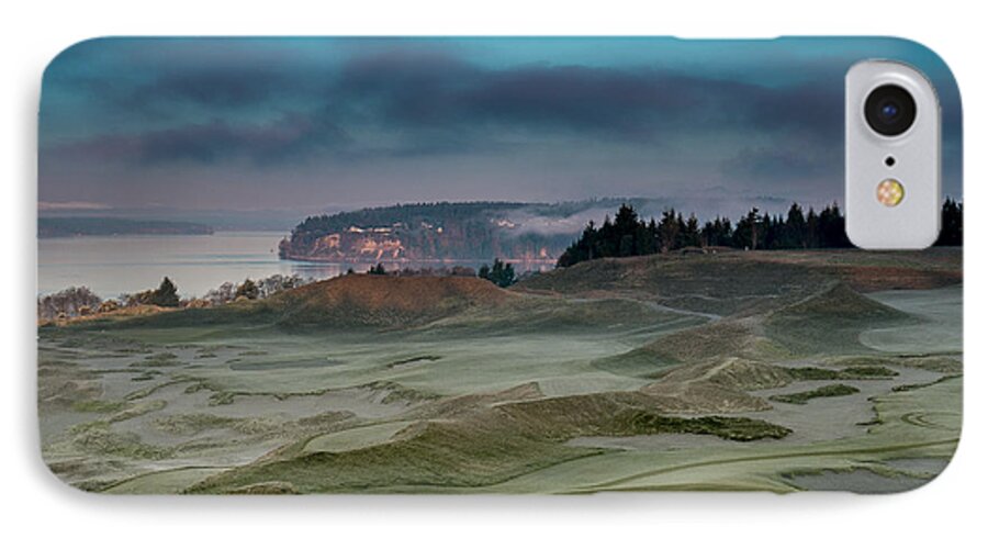 Golf Course iPhone 7 Case featuring the photograph 2015 US Open - Chambers Bay VI by E Faithe Lester
