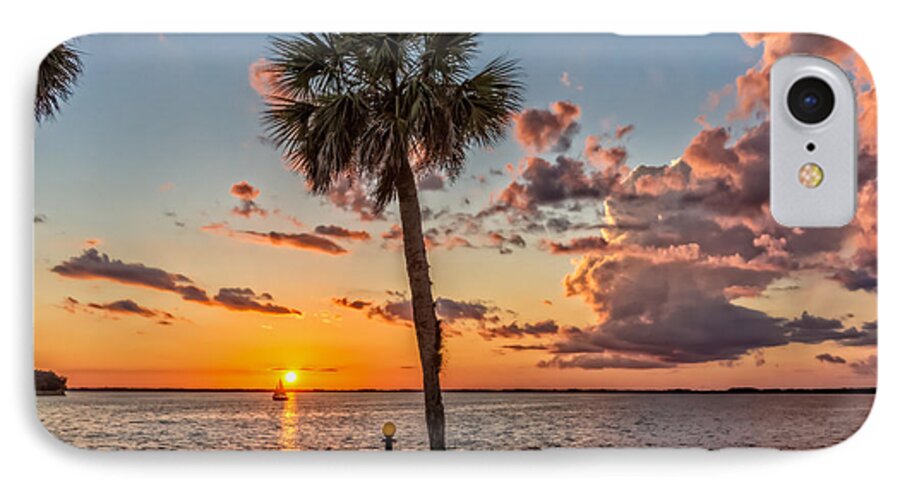 Christopher Holmes Photography iPhone 7 Case featuring the photograph Sunset Over Lake Eustis #1 by Christopher Holmes