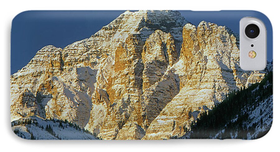 210418 iPhone 7 Case featuring the photograph 210418 Pyramid Peak by Ed Cooper Photography