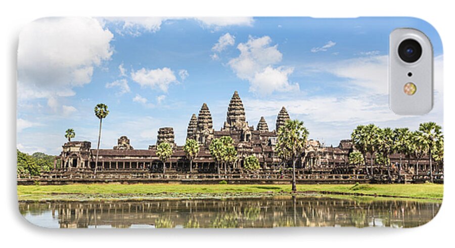 Angkor iPhone 7 Case featuring the photograph Angkor Wat #3 by Didier Marti