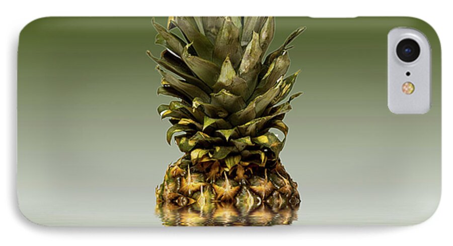 Pineapple iPhone 7 Case featuring the photograph Fresh ripe pineapple fruits #3 by David French
