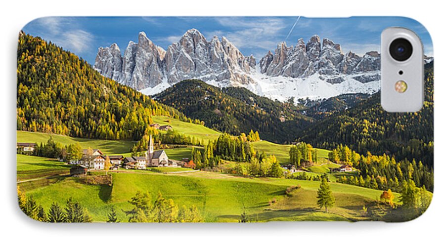 Dolomites iPhone 7 Case featuring the photograph Dolomites #4 by Stefano Termanini
