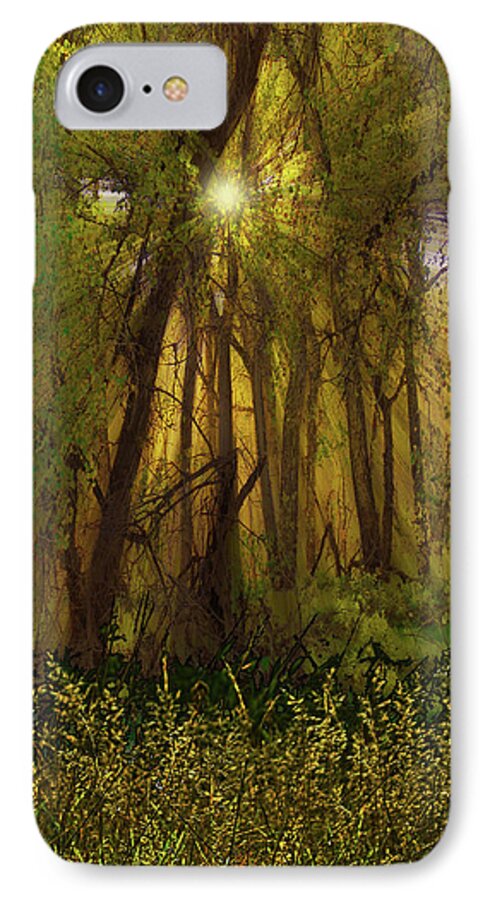 Trees iPhone 7 Case featuring the photograph 4368 by Peter Holme III