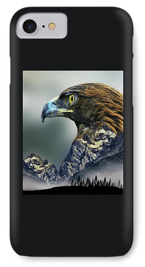 Totem iPhone 7 Case featuring the photograph 4397 by Peter Holme III