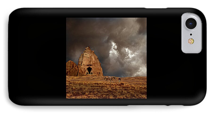 Desert iPhone 7 Case featuring the photograph 4398 by Peter Holme III
