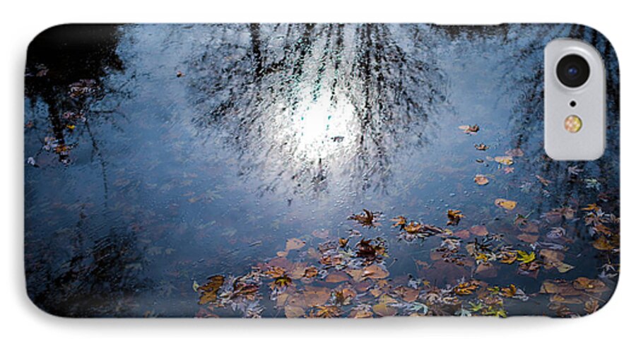 Water iPhone 7 Case featuring the photograph A Fall Day by Wendy Carrington