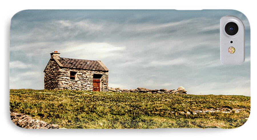Aran Islands iPhone 7 Case featuring the photograph A Shack on the Aran Islands by Natasha Bishop