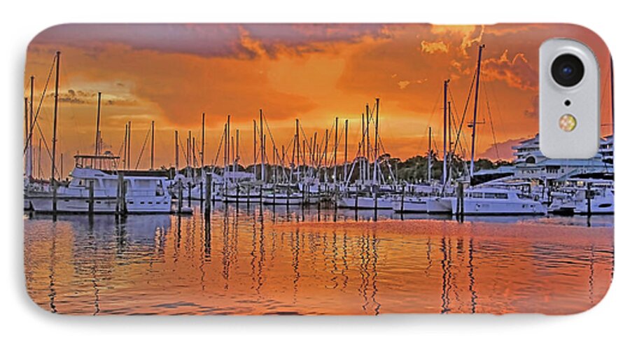 Sunset iPhone 7 Case featuring the photograph A Sky Full of Wonder - Florida Sunset by HH Photography of Florida
