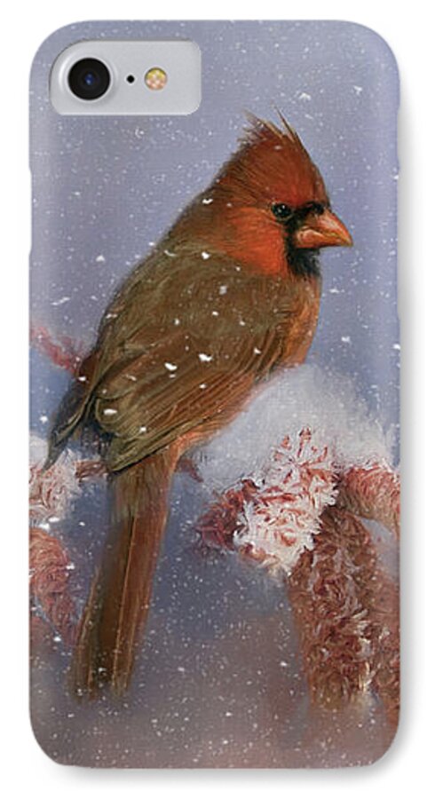 Animal iPhone 7 Case featuring the photograph A Winters Day by Lana Trussell
