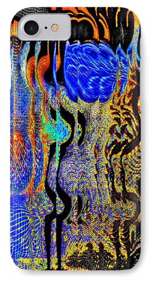 Abstract iPhone 7 Case featuring the photograph Abstract Photography 001-16 by Mimulux Patricia No