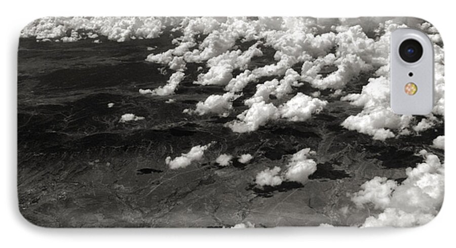 Clouds iPhone 7 Case featuring the photograph Across The Miles II by Joanne Coyle