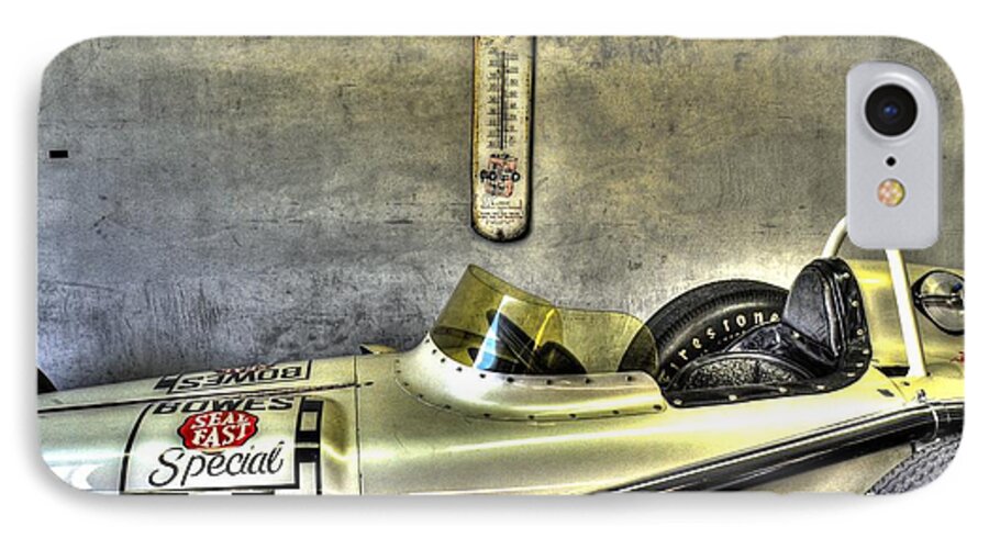 Indy 500 iPhone 7 Case featuring the photograph AJ Foyt 1961 Roadster by Josh Williams