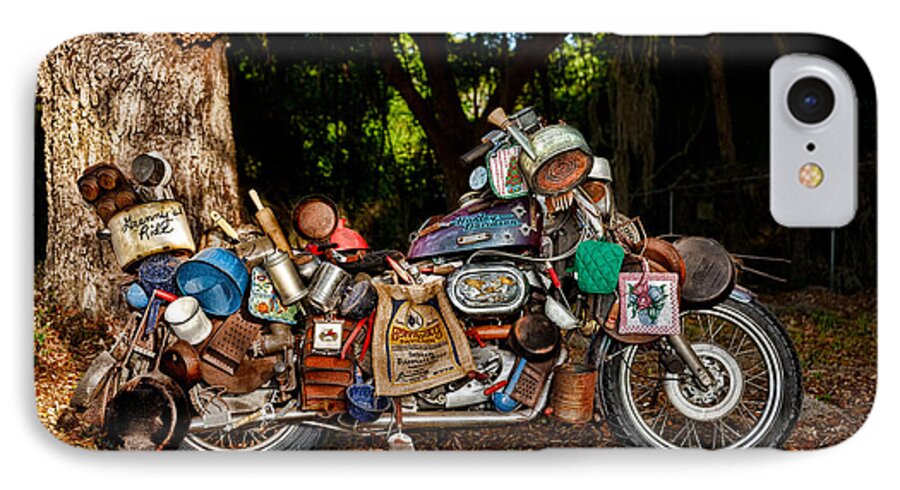 Harley iPhone 7 Case featuring the photograph All But The Kitchen Sink by Christopher Holmes