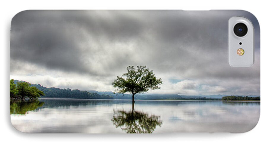 Tree iPhone 7 Case featuring the photograph Alone by Douglas Stucky