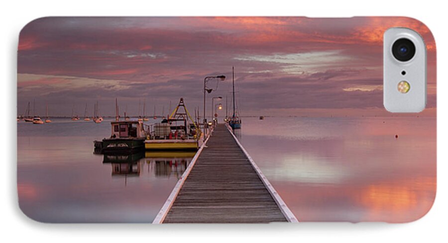 Australia iPhone 7 Case featuring the photograph A.M. solitude by Howard Ferrier