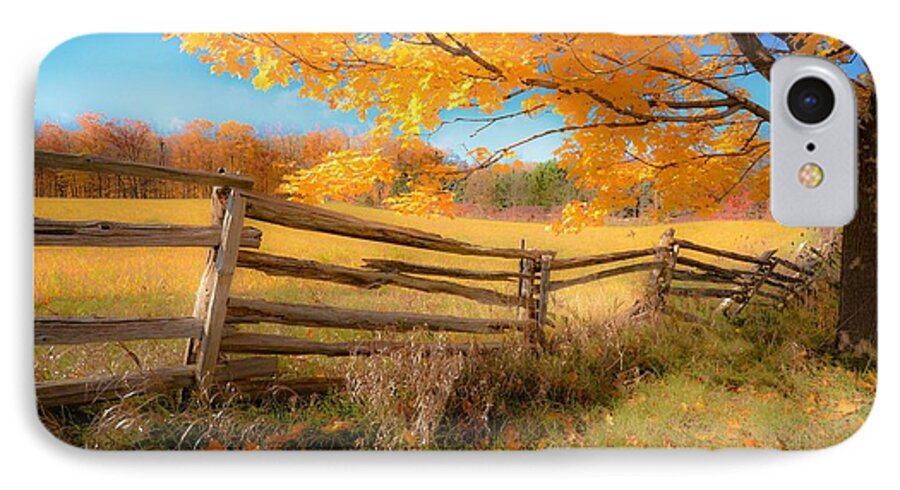 Ideal Autumn iPhone 7 Case featuring the photograph An Ideal Autumn by Karl Anderson