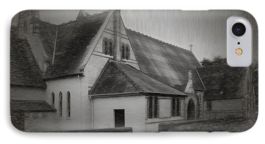 Church iPhone 7 Case featuring the photograph An Irish Church by David Luebbert