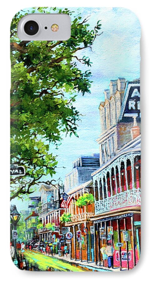 New Orleans Art iPhone 7 Case featuring the painting Antoine's by Dianne Parks
