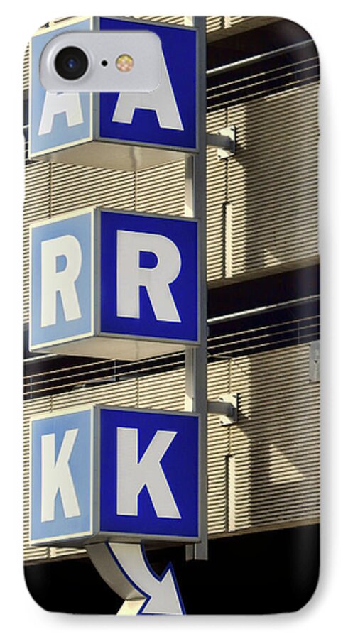 Signs iPhone 7 Case featuring the photograph Ark - This Way by Nikolyn McDonald