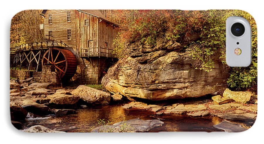 Grist Mill iPhone 7 Case featuring the photograph Autumn Mill by Mountain Dreams