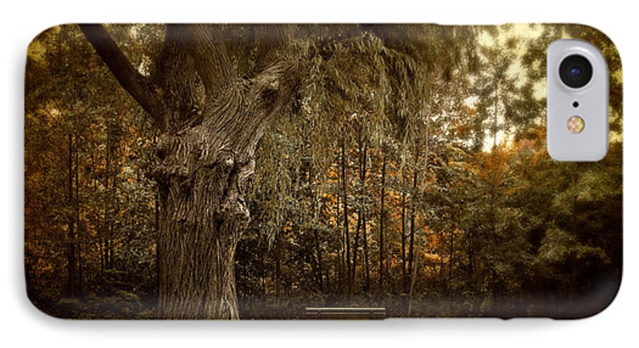 Nature iPhone 7 Case featuring the photograph Autumn Respite by Jessica Jenney