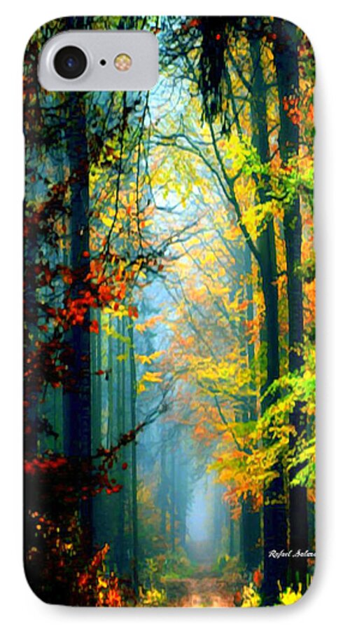 Rafael Salazar iPhone 7 Case featuring the photograph Autumn Trails in Georgia by Rafael Salazar