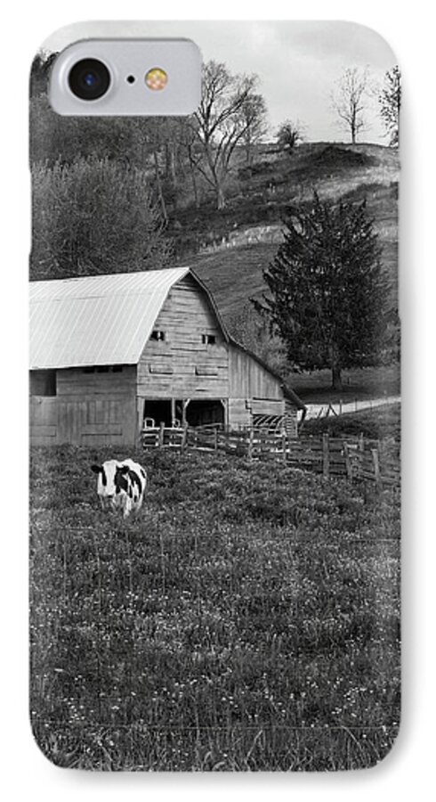 Old Barn iPhone 7 Case featuring the photograph Barn 4 by Mike McGlothlen
