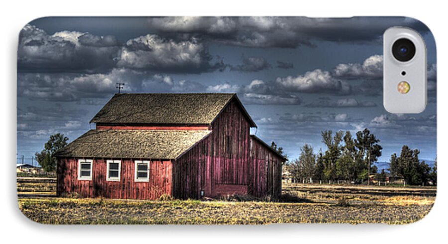 Barn iPhone 7 Case featuring the photograph Barn after Storm by Jim And Emily Bush