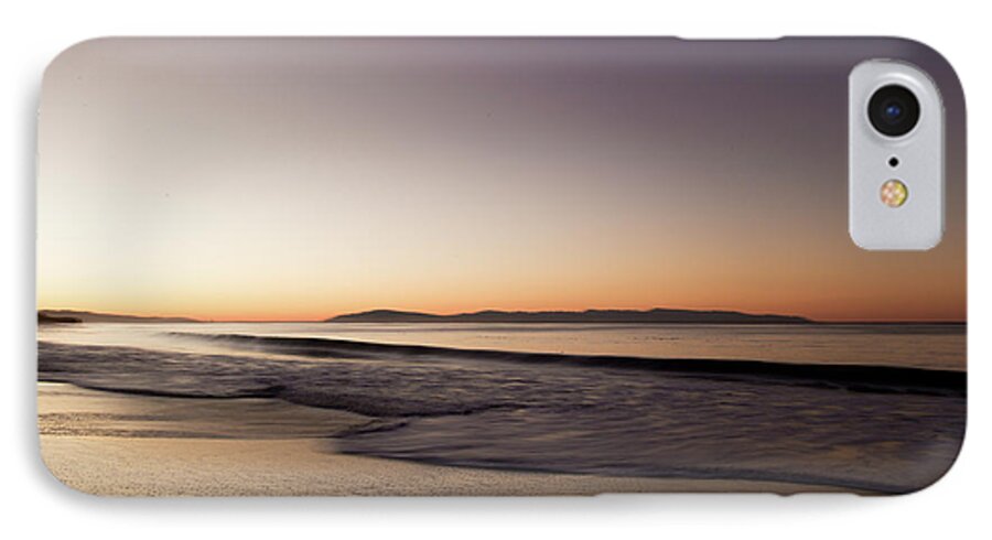 Sunrise iPhone 7 Case featuring the photograph Bay at sunrise by Lora Lee Chapman