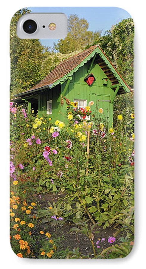 Garden iPhone 7 Case featuring the photograph Beautiful colorful flower garden by Matthias Hauser