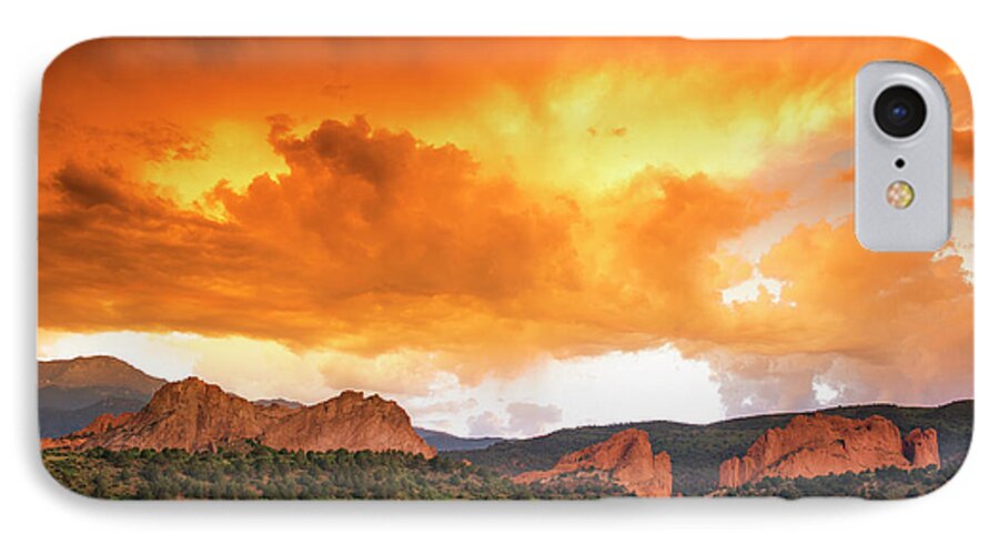 Sunset iPhone 7 Case featuring the photograph Beautiful Sunset by Tim Reaves