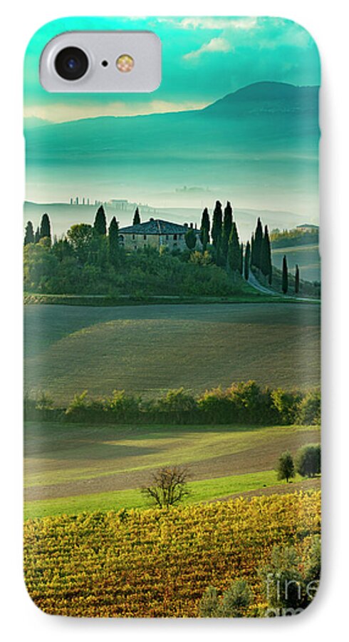 Tuscany iPhone 7 Case featuring the photograph Belvedere - Tuscany II by Brian Jannsen