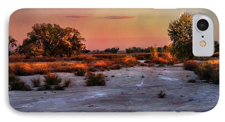 All iPhone 7 Case featuring the photograph Black Squirrel Creek Fall Scape by Ellen Heaverlo