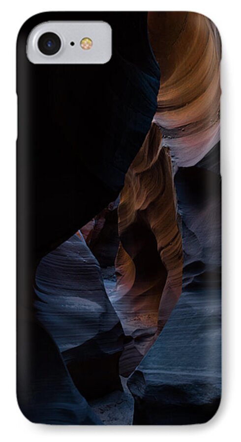 Adventure iPhone 7 Case featuring the photograph Blue Slots by Art Atkins