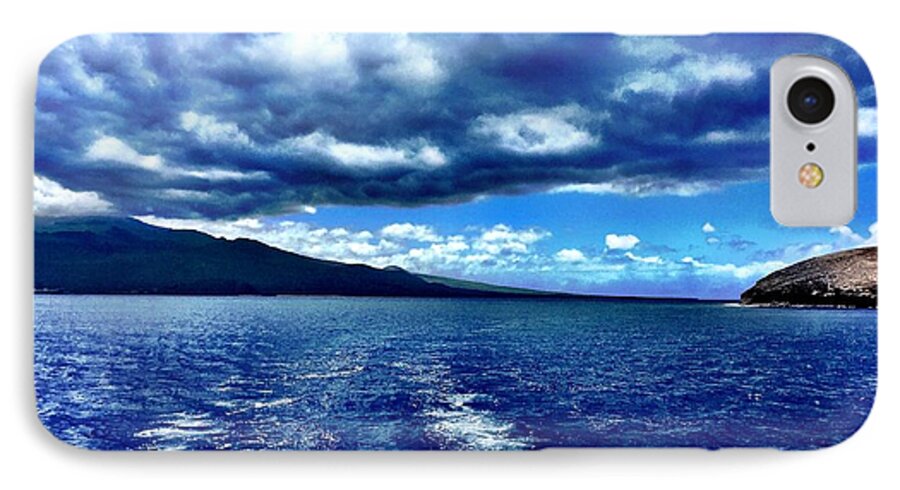 Maui iPhone 7 Case featuring the photograph Boat View by Michael Albright
