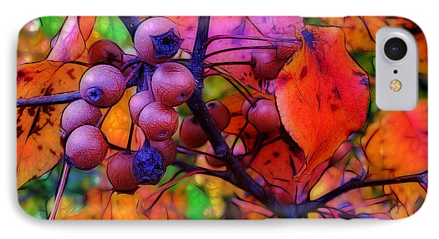 Bradford iPhone 7 Case featuring the photograph Bradford Pear in Autumn by Judi Bagwell