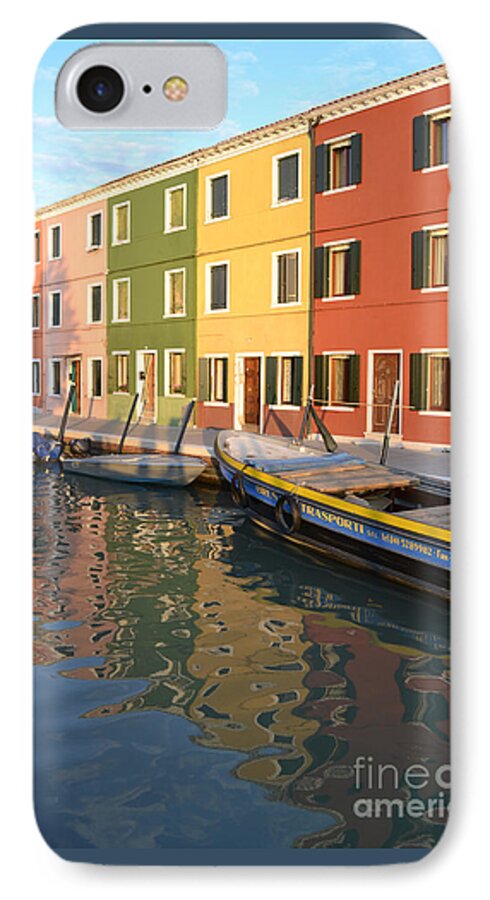 Burano iPhone 7 Case featuring the photograph Burano Italy 1 by Rebecca Margraf