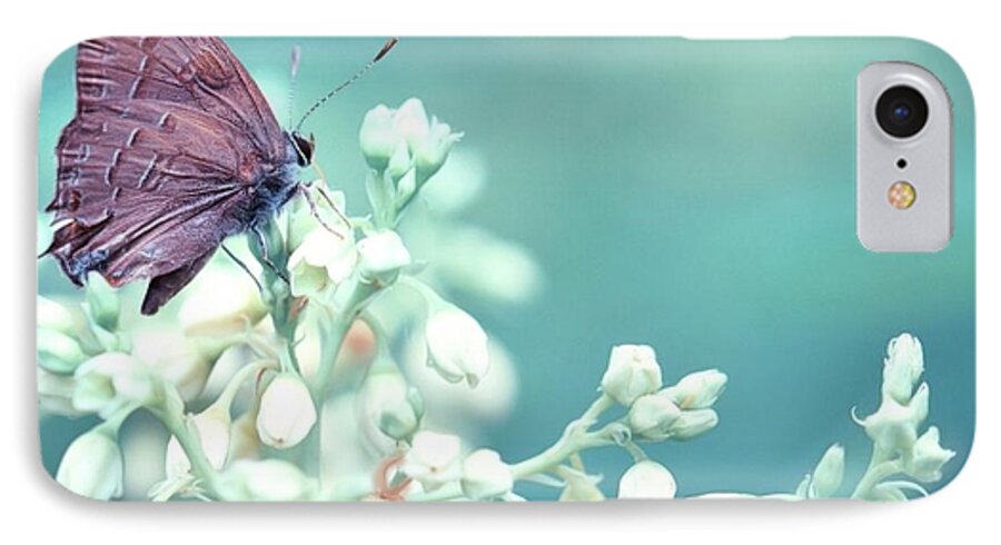 Butterfly iPhone 7 Case featuring the photograph Buterfly Dreamin' by Mark Fuller