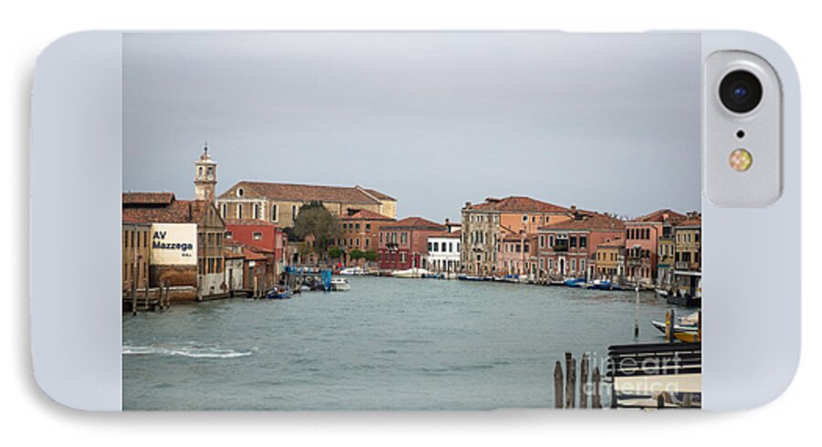 Canal Of Murano iPhone 7 Case featuring the photograph Canal of Murano by Prints of Italy