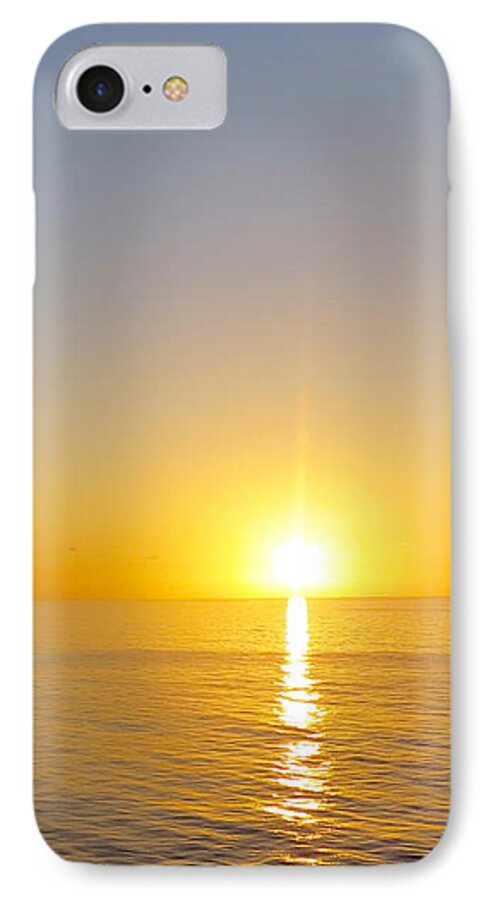 Sunset iPhone 7 Case featuring the photograph Caribbean Sunset by Teresa Wing