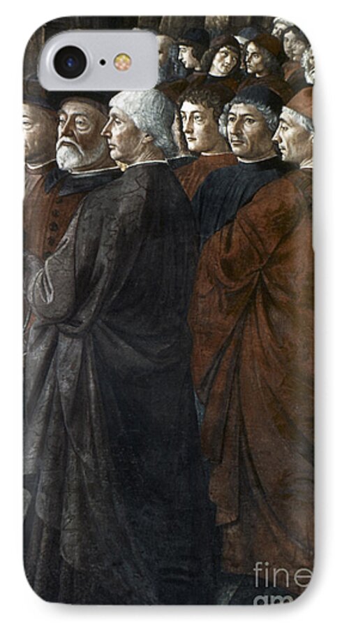 15th Century iPhone 7 Case featuring the painting Christ, Peter And Andrew by Granger