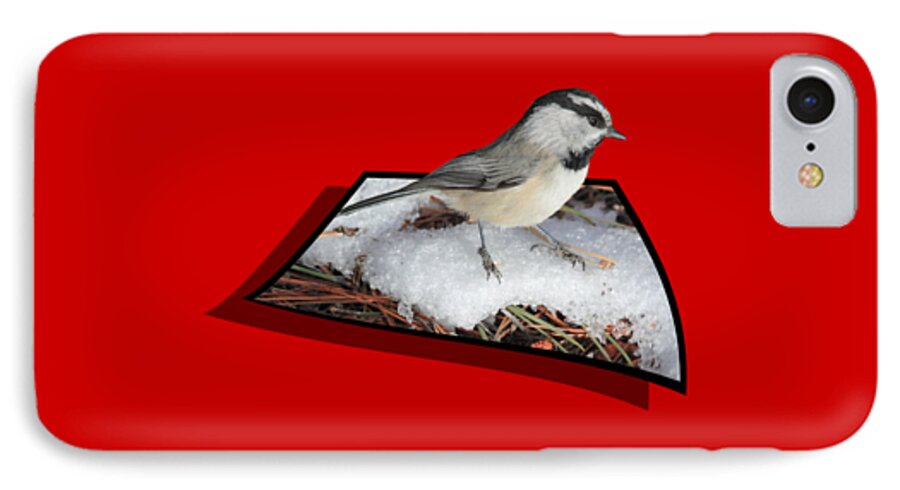 Chickadee iPhone 7 Case featuring the photograph Cold Feet by Shane Bechler