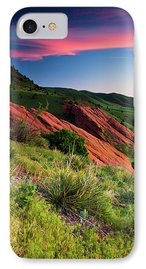 Autumn iPhone 7 Case featuring the photograph Colors Of A Colorado Spring Sunrise by John De Bord