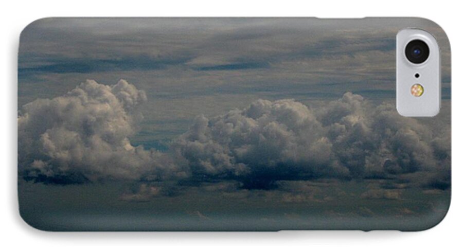 Sky iPhone 7 Case featuring the photograph Cool Clouds by Corinne Carroll